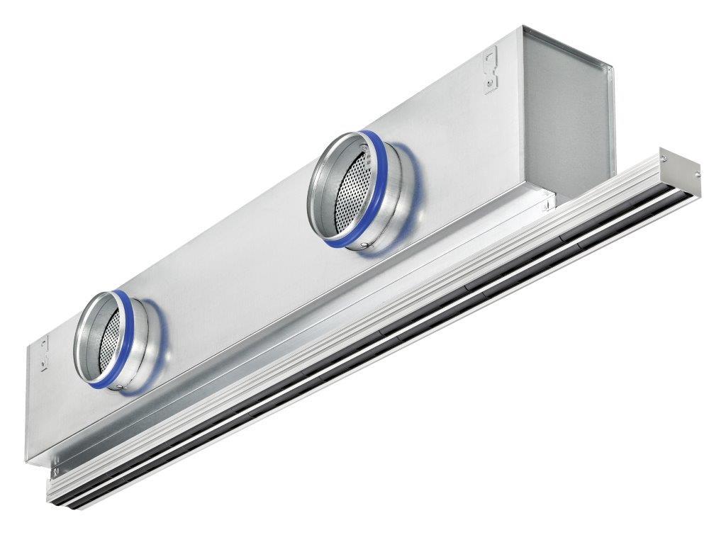 Comfort air conditioning in office buildings TROX shows new air