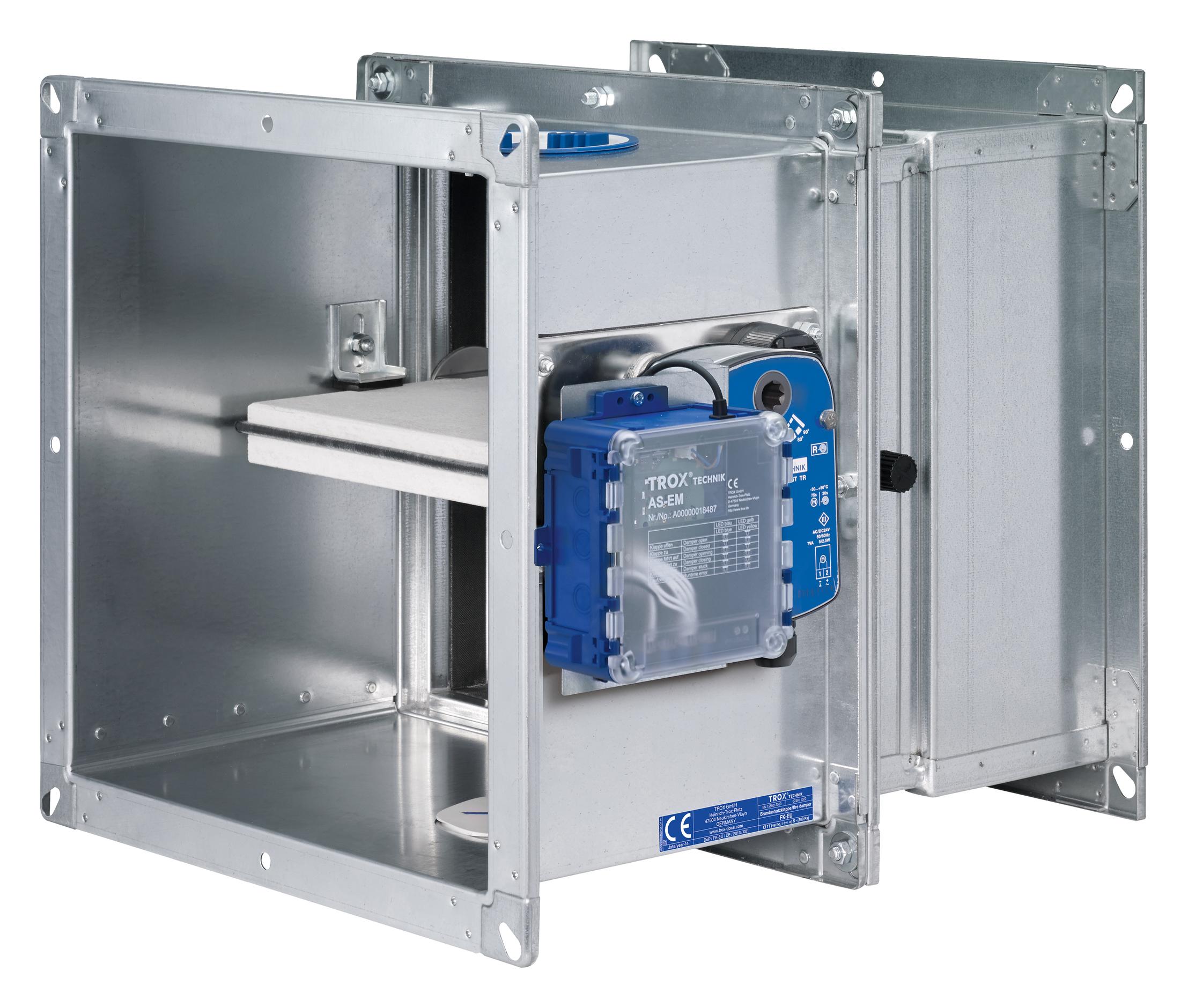 New certificates, new applications TROX FKEU fire damper the all