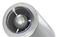 For the increased reduction of noise in circular ducts, galvanised sheet steel construction